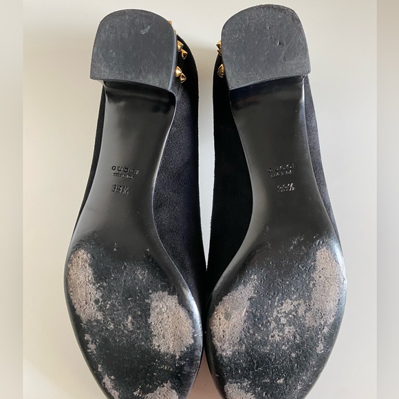 Gucci Jacqueline Studded Suede Pumps - Picture 16 of 16